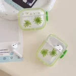 Glitter Snowflake Epoxy Dried Flowers Earbuds Box TPU Case, For AirPods Pro 2, For AirPods 3 - Image 4