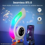 G69 Abyss Light RGB Colorful Desktop Bluetooth Speaker, G69 - Image 7