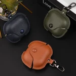 Business Leather Bluetooth Earphone Protective Case with Hook, For Samsung Galaxy Buds 3 - Image 8