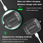 Carbon Fiber Texture Earphone Protective Case with Carabiner, For Samsung Galaxy Buds3 / 3 Pro - Image 6
