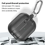 Carbon Fiber Texture Earphone Protective Case with Carabiner, For Samsung Galaxy Buds3 / 3 Pro - Image 7