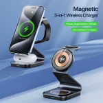 DUZZONA W21 Qi2 15W 3 in 1 Magnetic Wireless Charger Stand, W21 - Image 2