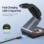 DUZZONA W21 Qi2 15W 3 in 1 Magnetic Wireless Charger Stand, W21 - Image 8