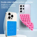 Mobile Phone Silicone 40 Double Side Suction Cup Back Stickers - Image 3