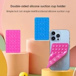 Mobile Phone Silicone 40 Double Side Suction Cup Back Stickers - Image 4