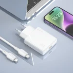 BOROFONE BN23 PD 20W Type-C Charger with 1m Type-C to 8 Pin Cable Set, EU Plug - Image 7