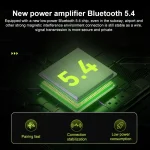 Langsdom BE17 Bone Conduction Waterproof Bluetooth Sports Earphone - Image 3