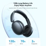 JOYROOM JR-JH1 Hybrid ANC Bluetooth Wireless Headphones Headset, JR-JH1 - Image 7