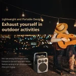 WK Beluga D7 Conductor HiFi Outdoor Portable Bluetooth Speaker, D7  (Black) - Image 4