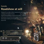 WK Beluga D7 Conductor HiFi Outdoor Portable Bluetooth Speaker, D7  (Black) - Image 5