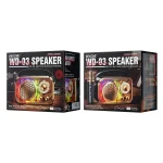 WK WD-03 Honey Portable Mini Bluetooth Speaker with RGB Light - Image 6