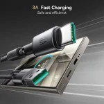 JOYROOM S-A50 3A 480Mbps Fast Charging Data Cable, Length: 1.2m, USB-A to Type-C Cable, USB-A to 8 Pin Cable, Type-C to Type-C Cable, Type-C to 8 Pin Cable - Image 2