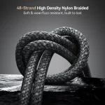 JOYROOM S-A50 3A 480Mbps Fast Charging Data Cable, Length: 1.2m, USB-A to Type-C Cable, USB-A to 8 Pin Cable, Type-C to Type-C Cable, Type-C to 8 Pin Cable - Image 5