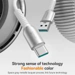 JOYROOM S-A51 Cutting-Edge Series 3A Fast Charging Data Cable, Length: 1.2m, USB-A to Type-C Cable, USB-A to 8 Pin Cable, Type-C to Type-C Cable, Type-C to 8 Pin Cable - Image 3