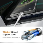 JOYROOM S-A51 Cutting-Edge Series 3A Fast Charging Data Cable, Length: 1.2m, USB-A to Type-C Cable, USB-A to 8 Pin Cable, Type-C to Type-C Cable, Type-C to 8 Pin Cable - Image 5