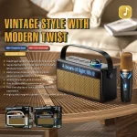 WK Beluga D17 Lyrics Bluetooth Speaker, D17 (Black), D17 (Beige) - Image 2