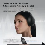 JOYROOM JR-JH2 ANC Bluetooth Wireless Headphones, JR-JH2 - Image 4