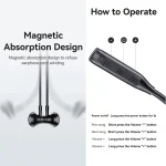 USAMS YQ24 YQ Series BT5.3 Neck-mounted Sports Bluetooth Earphone - Image 2