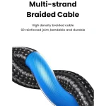 USAMS SJ740 1.2m 72W 2 in 1 Type-C Fast Charging Cable, SJ740 - Image 5