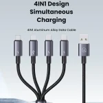 USAMS SJ739 1.2m 4 in 1 Type-C Fast Charging Cable, SJ739 - Image 2