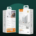 LDNIO A2620C PD3.0 65W USB Power Adapter Travel Charger with Type-C to Type-C Cable, EU Plug, US Plug, UK Plug - Image 11