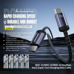 WK WDC-33 Raython Gen2 1m PD35W Type-C to 8 Pin Fast Charging Data Cable, WDC-33 - Image 3