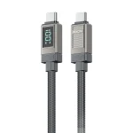 WK WDC-41 Smart Digital Display 1.2m 100W Type-C to Type-C Fast Charging Data Cable, WDC-41