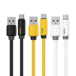 WK WDC-27a Elastic Genuine Silicone 1m 66W USB to Type-C Fast Charging Data Cable, WDC-27a - Image 2