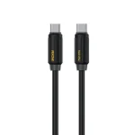 WK WDC-28 Elastic Genuine Silicone 1m PD65W Type-C to Type-C Fast Charging Data Cable, WDC-28