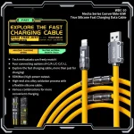 WK WDC-20 Mecha Series Silicone 1.4m 65W 4-in-1 Fast Charging Data Cable, WDC-20 - Image 4