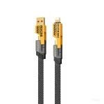 WK WDC-25 1.2m 65W USB / Type-C to Type-C / 8 Pin Converible Fast Charging Data Cable, WDC-25 - Image 2