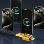 WK WDC-25 1.2m 65W USB / Type-C to Type-C / 8 Pin Converible Fast Charging Data Cable, WDC-25 - Image 7