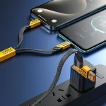 WK WDC-26 1.2m 65W USB / Type-C to Type-C / 8 Pin Magnetic Fast Charging Data Cable, WDC-26 - Image 6