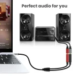 Gold Plated 3.5mm TRS Male to 2 x 6.35mm Female Laptop Y Splitter Adapter Audio Cable, 0.3m, 1m, 2m, 3m, 5m - Image 6