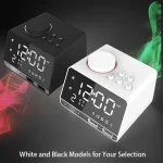 K11 LED Bluetooth 4.2 Speaker Alarm Clock Music Display Radio, EU Plug, UK Plug - Image 5
