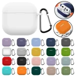 Silicone Earphone Protective Case with Hook, For AirPods 4 - Image 2
