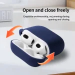 Silicone Earphone Protective Case with Hook, For AirPods 4 - Image 7