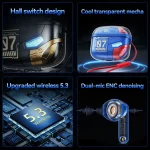 WEKOME WS-07 Armor ENC Noise Reduction Wireless Bluetooth Earphone - Image 3