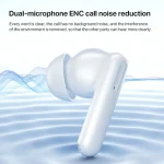 WEKOME Beluga S12 Audyhle ENC Noise Reduction Wireless Earphones with Smart Color Screen - Image 4