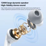 WEKOME Beluga S12 Audyhle ENC Noise Reduction Wireless Earphones with Smart Color Screen - Image 5