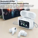 WEKOME WS-05 Chiscope Smart Color Screen Noise Reduction Wireless Bluetooth Earphones, WS-05 - Image 7
