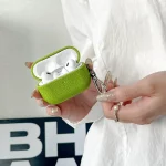 Fine Cloth Texture Earbuds Box PC Case with Hook, For AirPods 4, For AirPods Pro 2 - Image 6