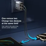 WK WP-U23 Pioneer Series 35W USB-C / Type-C, USB GaN Fast Charger, EU Plug, UK Plug - Image 5