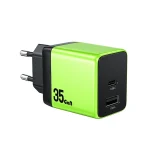 WK WP-U36 35W USB-C / Type-C, USB GaN Fast Charger, EU Plug, UK Plug