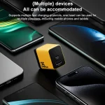 WK WP-U36 35W USB-C / Type-C, USB GaN Fast Charger, EU Plug, UK Plug - Image 6