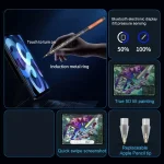 C10 Pro Magnetic Charging Capacitive Stylus Pen for iPad, C10 Pro - Image 4
