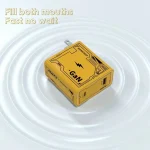 HX111 120W USB, Type-C GaN Ultra-fast Charger, US Plug, EU Plug, UK Plug - Image 5