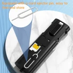 5 in 1 60W Multifunctional Fast Charging Data Cable Storage Box - Image 5