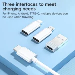 5 in 1 60W Multifunctional Fast Charging Data Cable Storage Box - Image 6