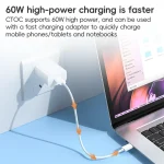 5 in 1 60W Multifunctional Fast Charging Data Cable Storage Box - Image 7